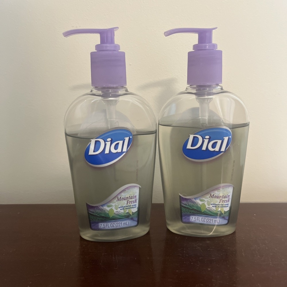 2X Dial Mountain Fresh Liquid Hand Soap  7.5 fl oz‎ Discontinued, Rare